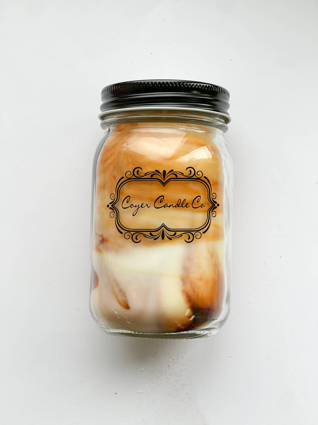 16 oz. Pint Mason Jar Candles - Summer Collection: Add barcode to warning label / Strawberries + Cupcakes