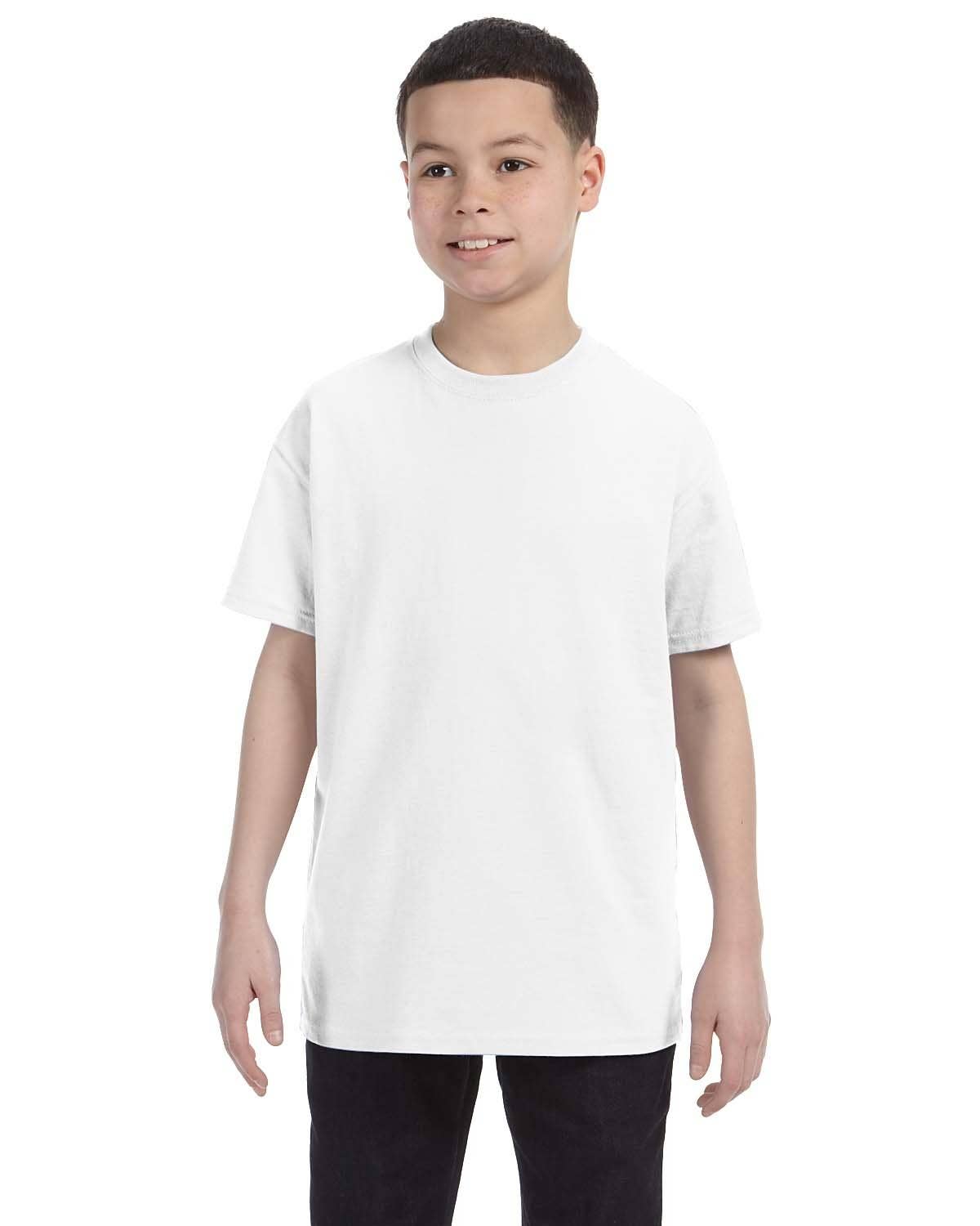 Gildan Youth Heavy Cotton Blank T-Shirt | Kids T Shirt 5000B: SAND / M