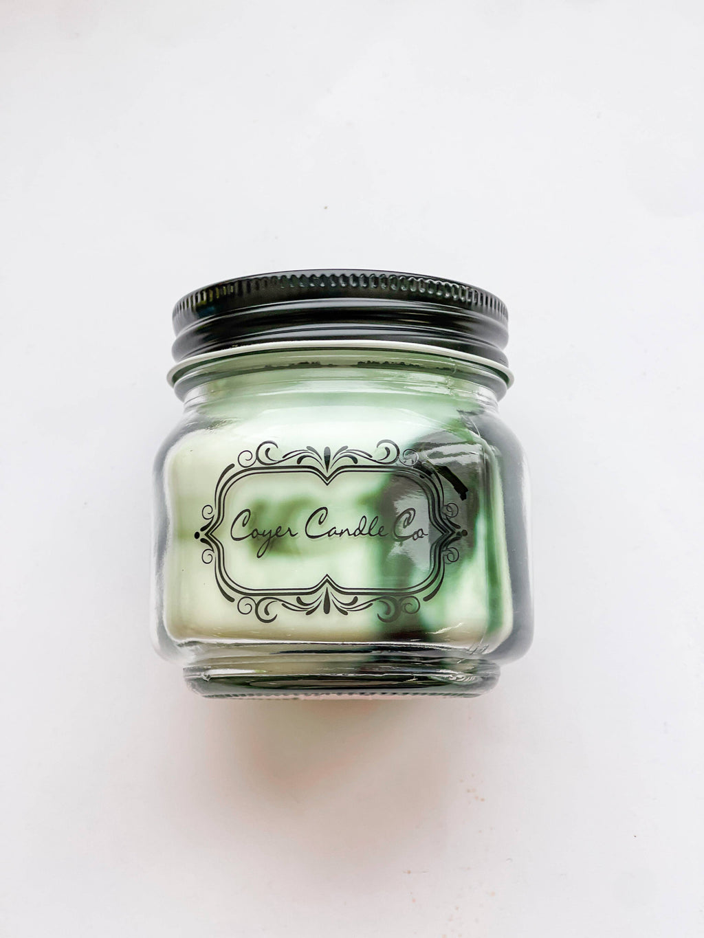 8 oz. Mason Jar Candles - Summer Collection: Need barcode added to warning label / Beach Day