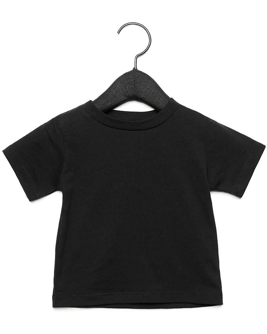 Bella Canvas Infant Jersey Short Sleeve Blank T-Shirt 3001B: ATHLETIC HEATHER / 3-6MOS