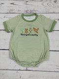 Baby Boy Hunting Appliqué Bubble: 2T