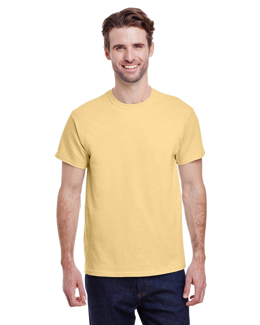 Gildan Adult Heavy Cotton Blank T-Shirt | 5000: SAND / M