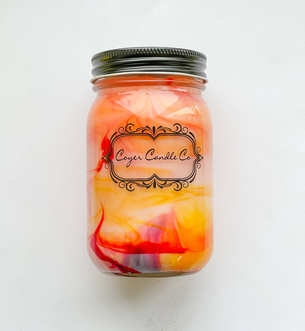 16 oz. Pint Mason Candles - Summer Love