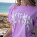 LM-CM-1000 Camo Adult Neon Violet Comfort Colors Tee: Neon Violet / Small