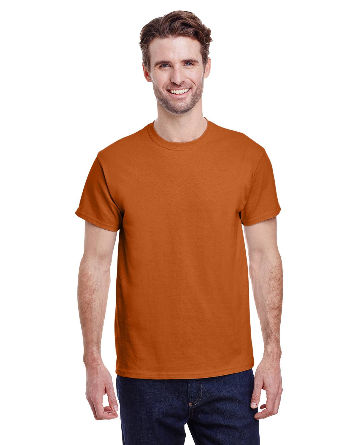 Gildan Adult Heavy Cotton Blank T-Shirt | 5000: LIGHT PINK / M