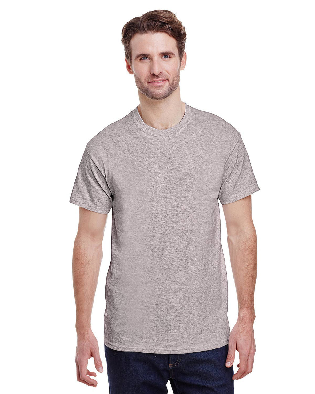 Gildan Adult Heavy Cotton Blank T-Shirt | 5000: NATURAL / XL