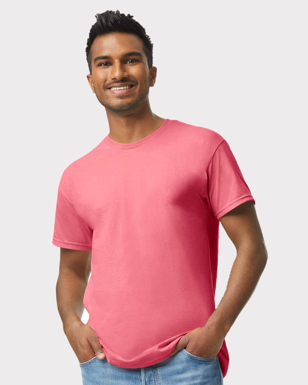 Gildan Adult Heavy Cotton Blank T-Shirt | 5000: SAND / M