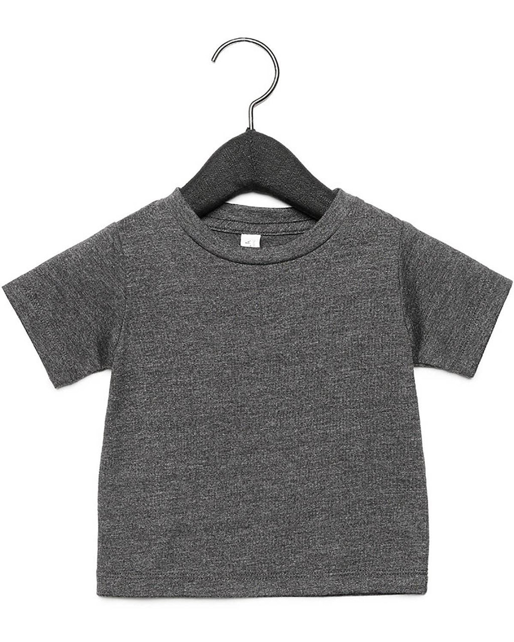 Bella Canvas Infant Jersey Short Sleeve Blank T-Shirt 3001B: ATHLETIC HEATHER / 12-18MOS