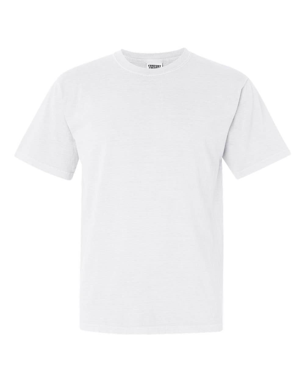 Comfort Colors Shirts, Unisex Heavyweight Tees, LIGHT Colors: Bay / L