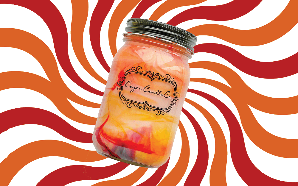 16 oz. Pint Mason Jar Candles - Summer Collection: Add barcode to warning label / Strawberries + Cupcakes