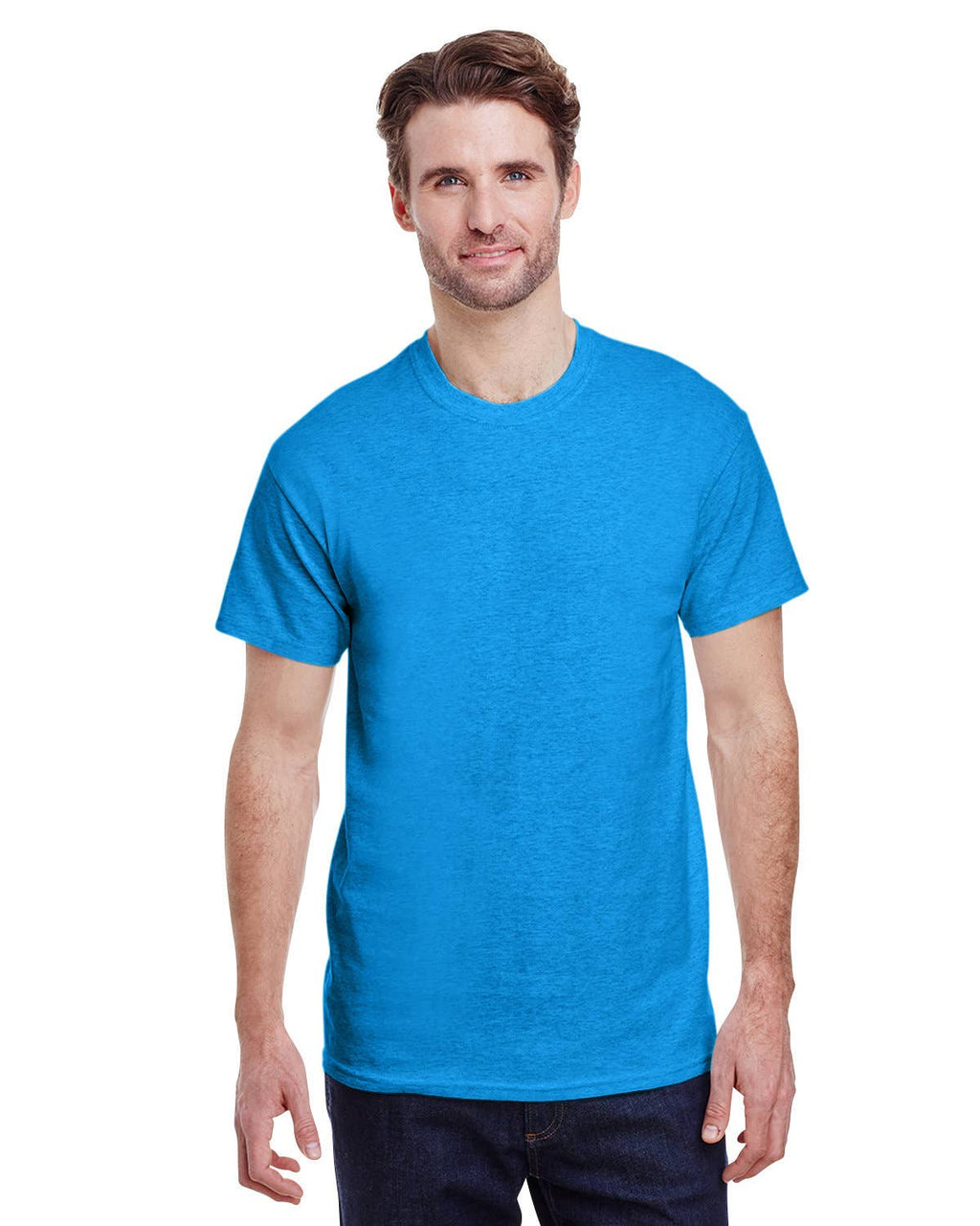 Gildan Adult Heavy Cotton Blank T-Shirt | 5000: SAND / M