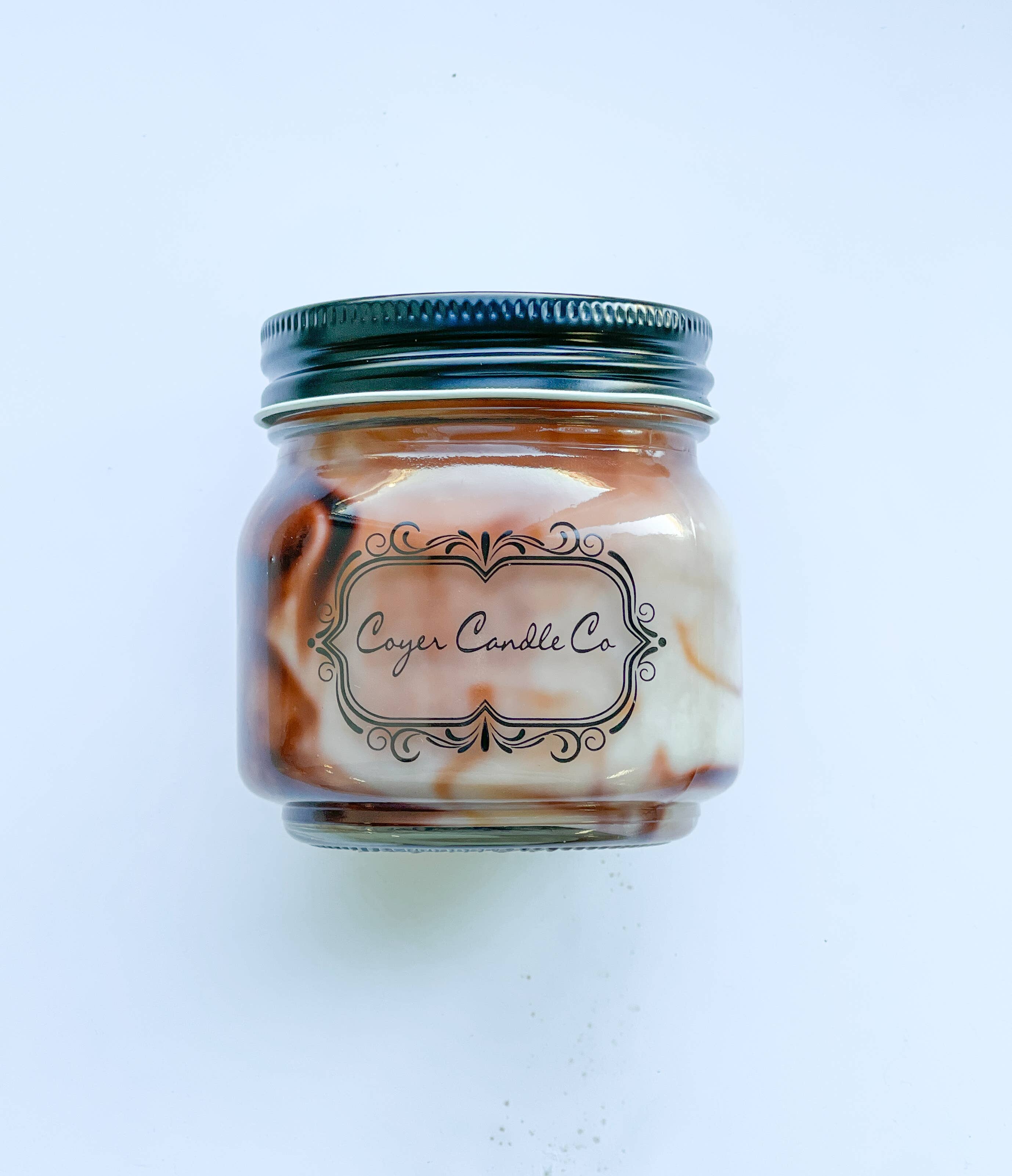 8 oz. Mason Jar Candles - Summer Collection: Need barcode added to warning label / Beach Day
