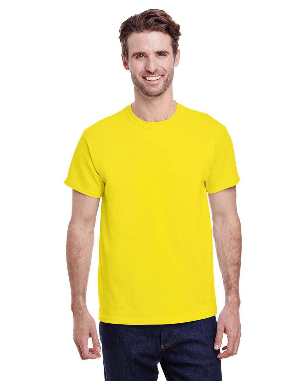 Gildan Adult Heavy Cotton Blank T-Shirt | 5000: SAND / M