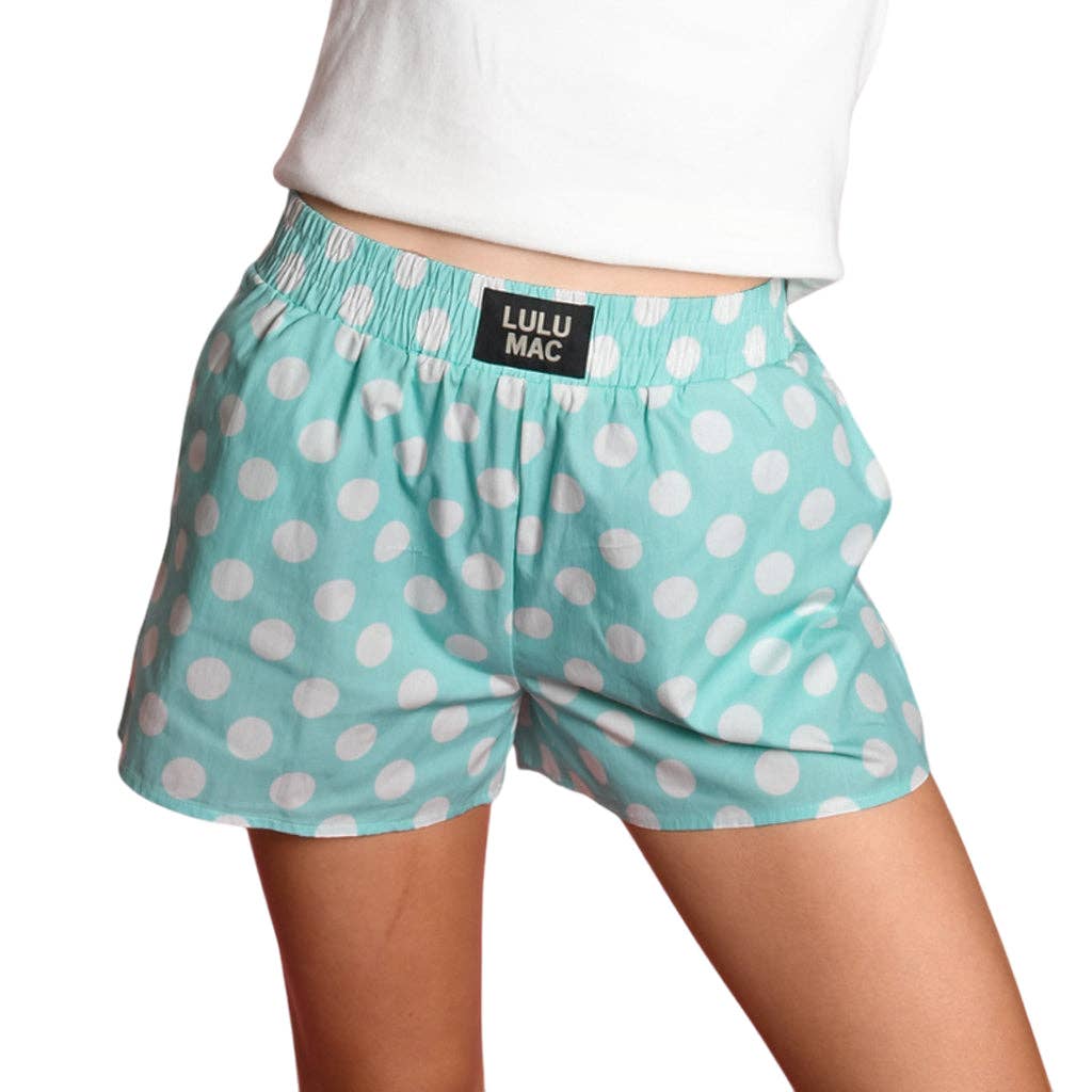 BXPD-MINT POLKA DOT: MINT POLKA DOT / Small