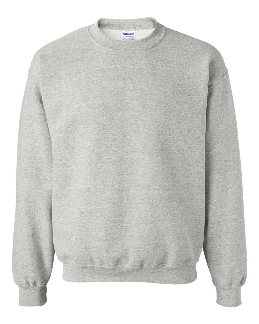 Gildan Heavy Blend Crewneck Sweatshirt: Ash / M