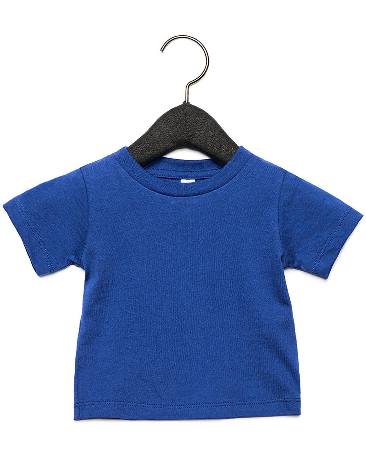 Bella Canvas Infant Jersey Short Sleeve Blank T-Shirt 3001B: ATHLETIC HEATHER / 3-6MOS