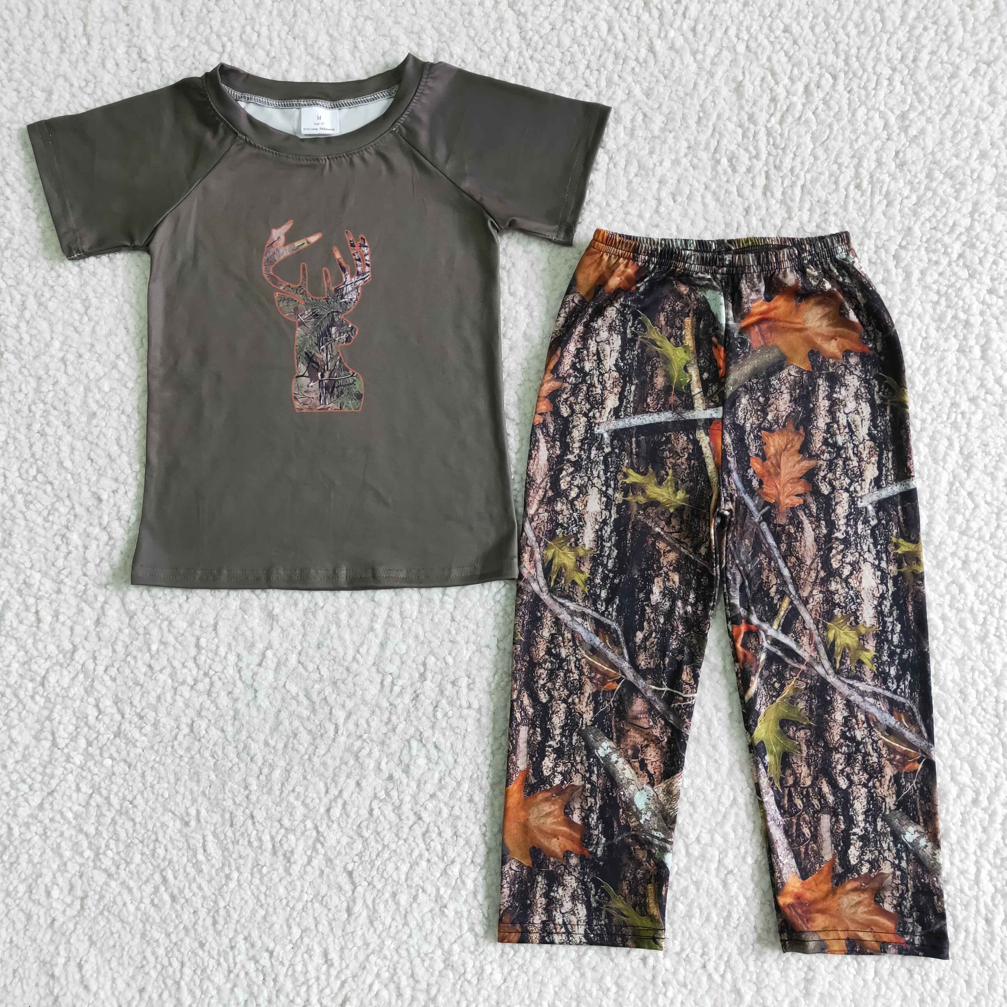 Boy Deer Camo Outfits