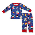 Snowman mouse Christmas hat kids boys pajamas