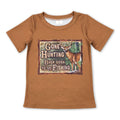 Gone hunting back soon to go fishing deer boy shirt