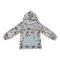 Long sleeves camo deer duck kids boys hoodie