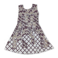 Sleeveless camo ice cream sprinkle girls athletic dresses