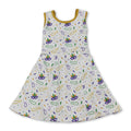 Purple green yellow bracelets girls Mardi Gras athletic dress