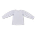 White long sleeves top kids girls shirt