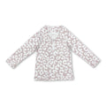 Long sleeves leopard zipper baby girls pullover