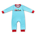 Christmas tree truck baby boy romper