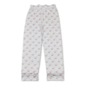 Pink santa family pajamas women Christmas pants