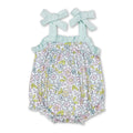 Straps floral baby girls spring summer romper