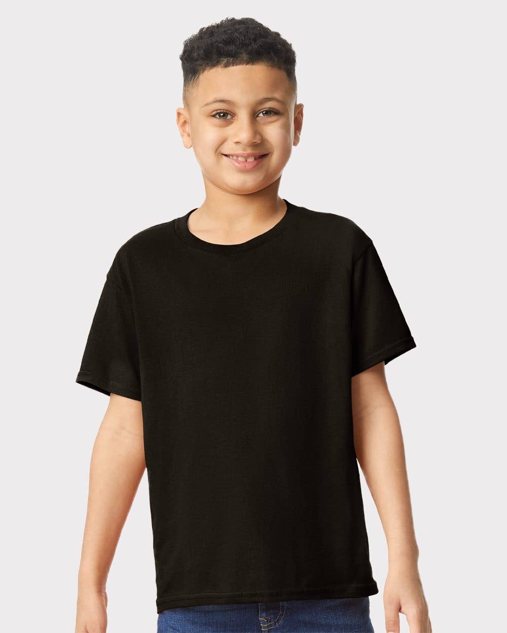 Gildan Youth Heavy Cotton Blank T-Shirt | Kids T Shirt 5000B: LIGHT PINK / S