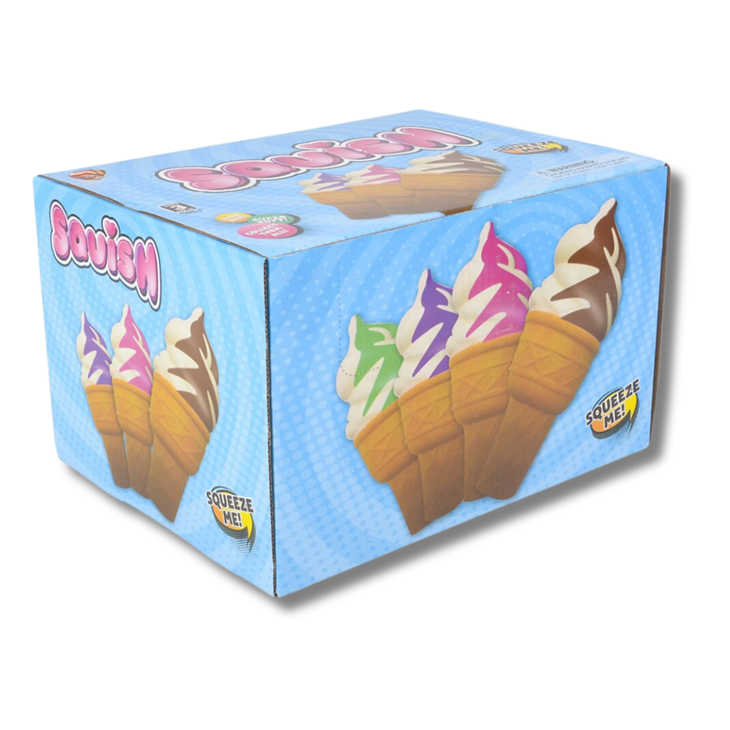 Ice Cream Squishy Squeeze Fidget Kids Toy- Assorted