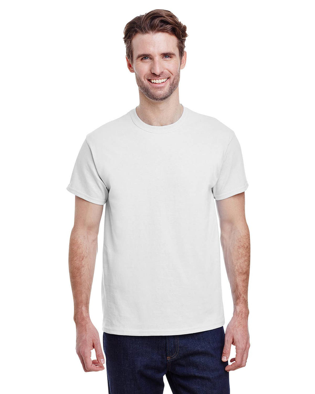 Gildan Adult Heavy Cotton Blank T-Shirt | 5000: SAND / M