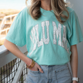 LM-CM-1000 Camo Adult Chalky Mint Comfort Colors Tee: Chalky Mint / Large