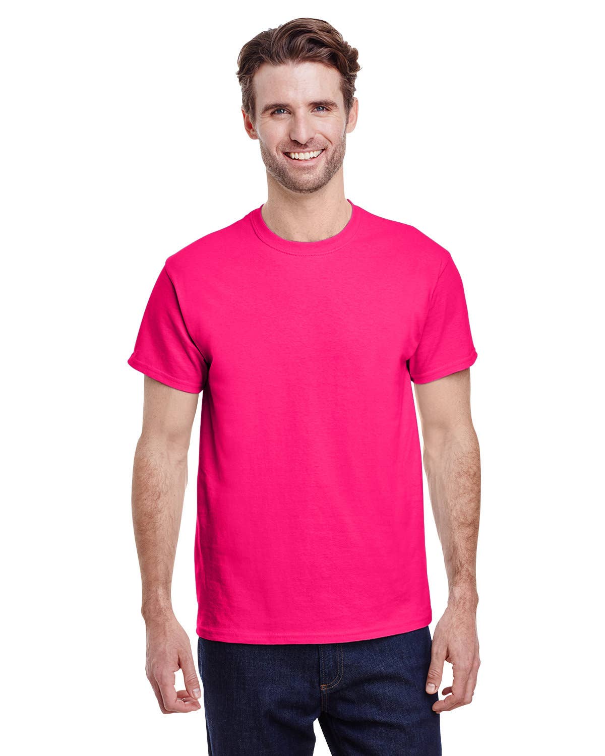 Gildan Adult Heavy Cotton Blank T-Shirt | 5000: SAND / XL
