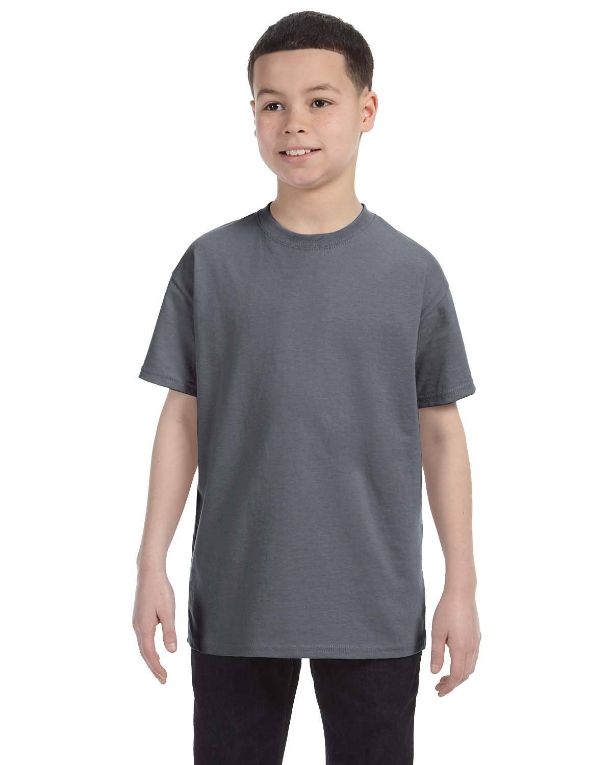 Gildan Youth Heavy Cotton Blank T-Shirt | Kids T Shirt 5000B: SAND / XL