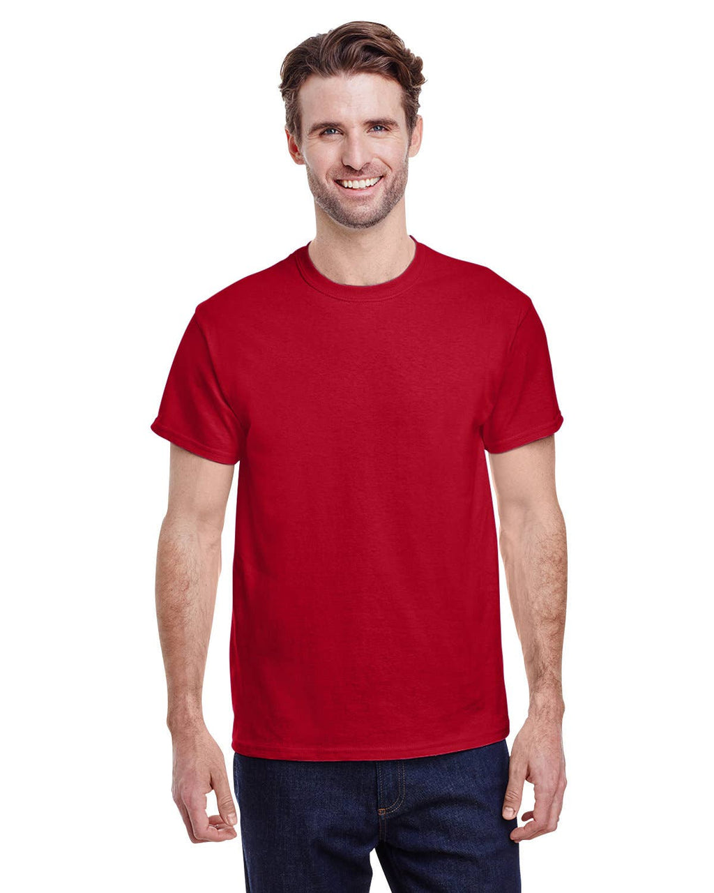Gildan Adult Heavy Cotton Blank T-Shirt | 5000: SAND / S