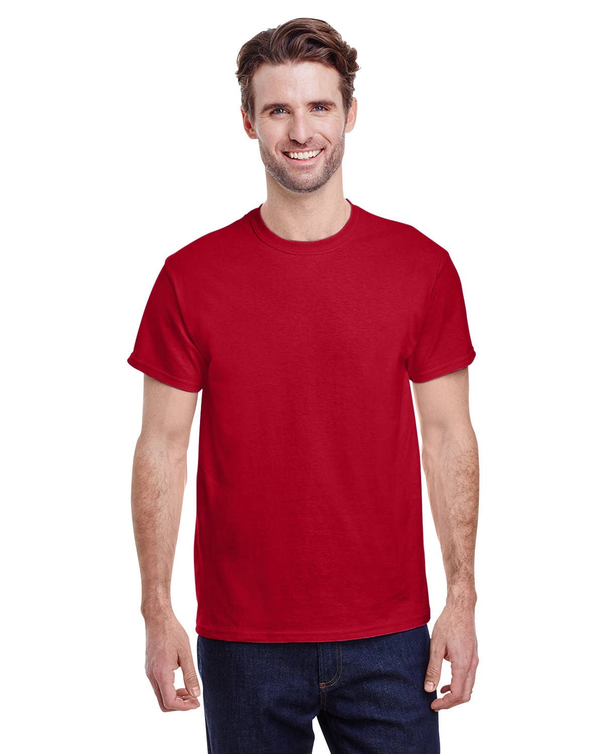 Gildan Adult Heavy Cotton Blank T-Shirt | 5000: SAND / M