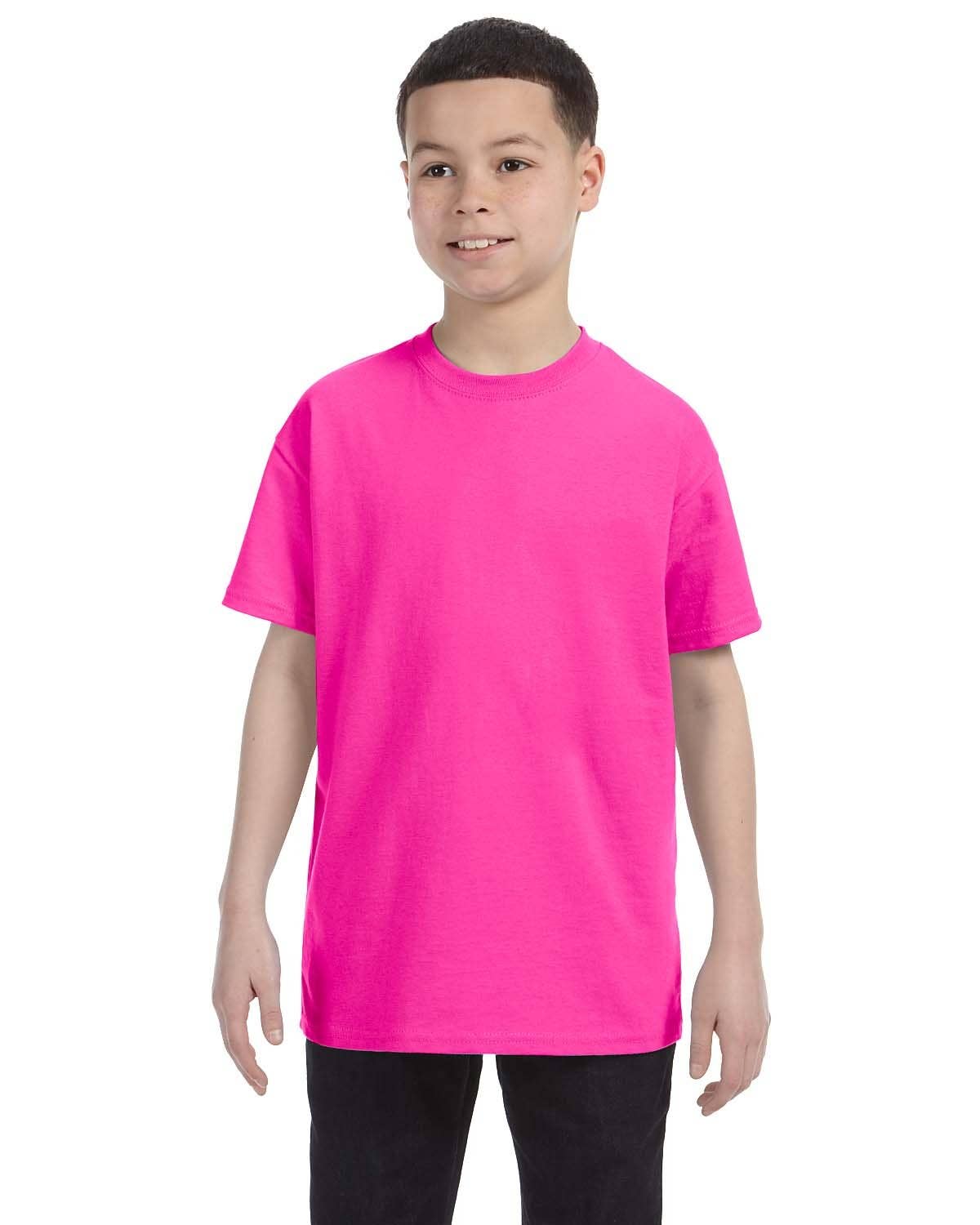 Gildan Youth Heavy Cotton Blank T-Shirt | Kids T Shirt 5000B: SAND / S