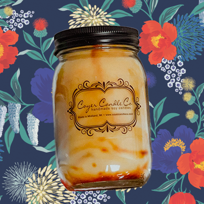 16 oz. Pint Mason Jar Candles - Summer Collection: Add barcode to warning label / Strawberries + Cupcakes