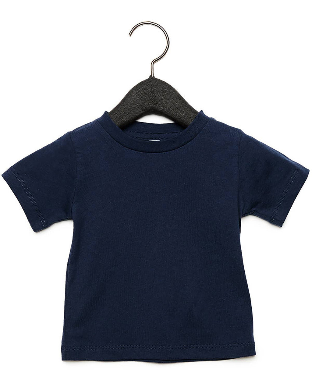 Bella Canvas Infant Jersey Short Sleeve Blank T-Shirt 3001B: ATHLETIC HEATHER / 3-6MOS