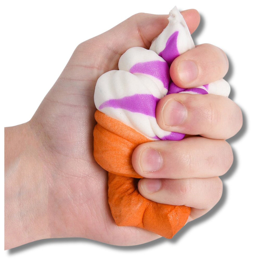 Ice Cream Squishy Squeeze Fidget Kids Toy- Assorted