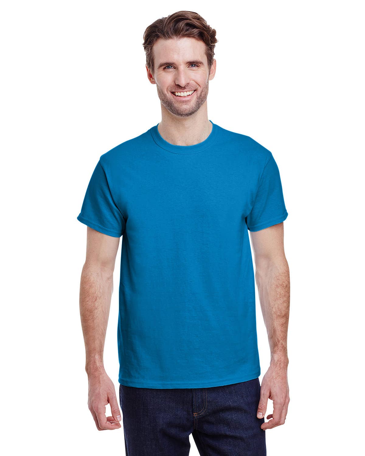 Gildan Adult Heavy Cotton Blank T-Shirt | 5000: SAND / M
