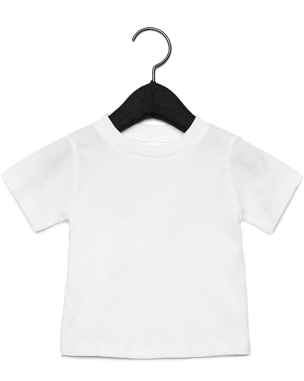 Bella Canvas Infant Jersey Short Sleeve Blank T-Shirt 3001B: ATHLETIC HEATHER / 18-24MOS