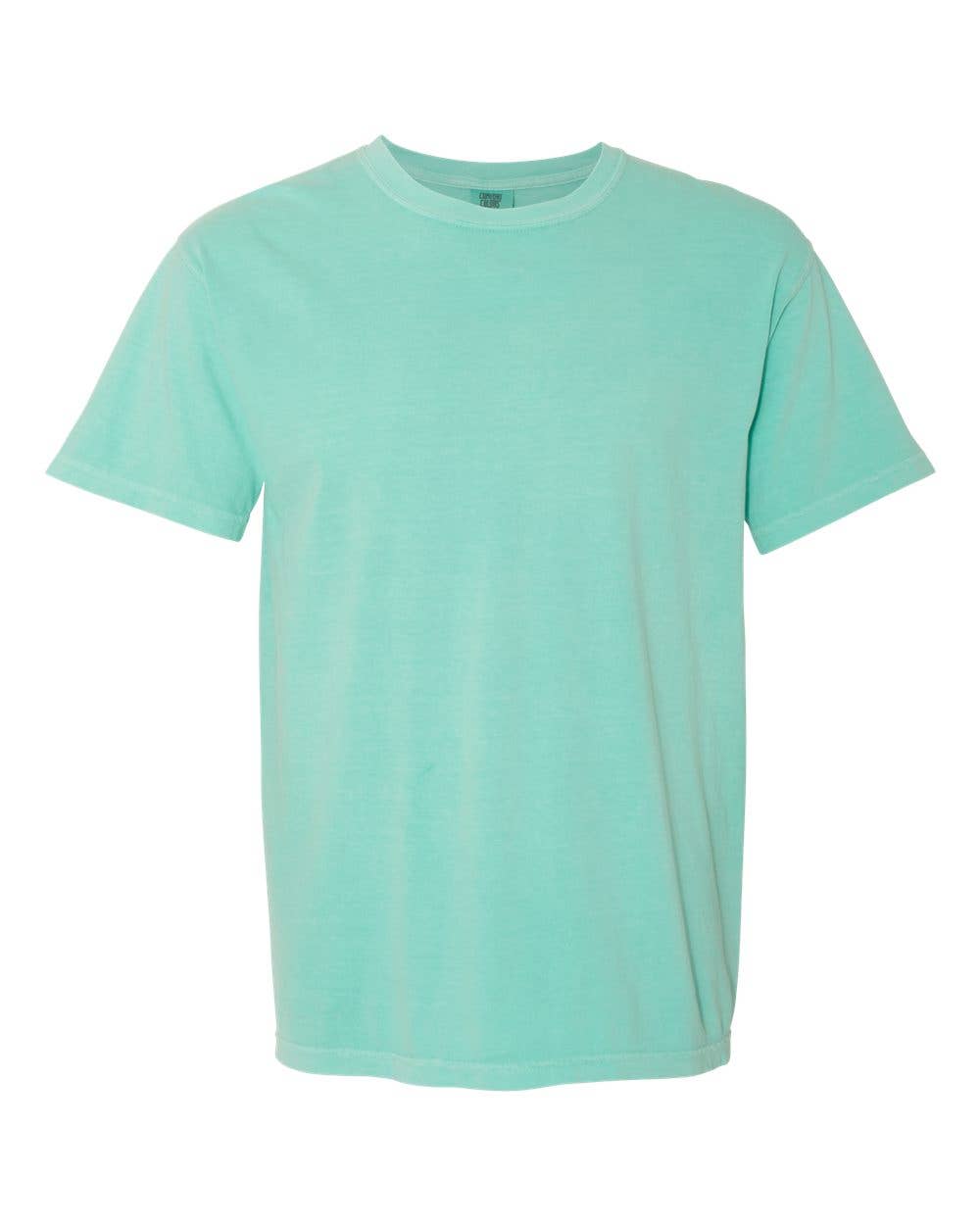 Comfort Colors Shirts, Unisex Heavyweight Tees, LIGHT Colors: Chalky Mint / S